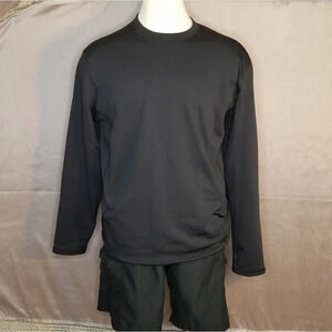 R&R Casuals‎ Black Pullover Shirt Xlarge